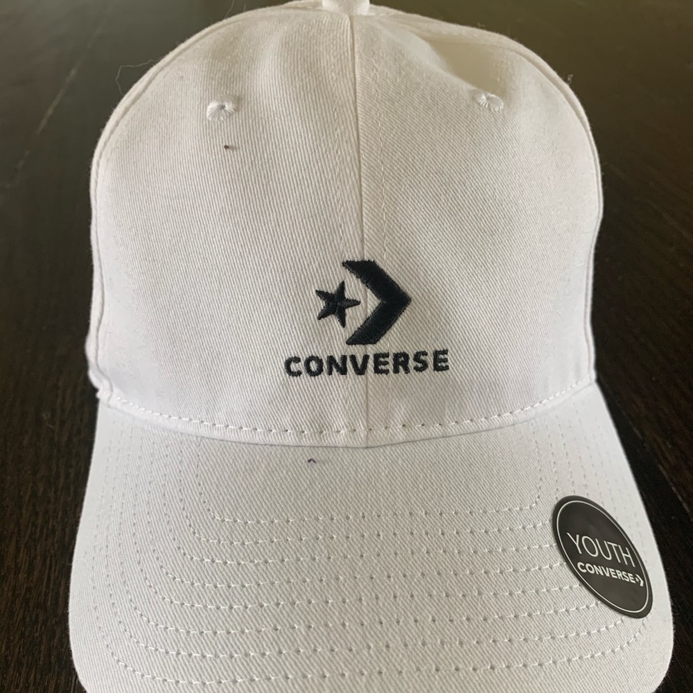 Brand new converse white hat